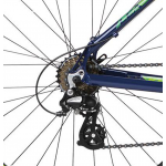 Horský bicykel 26" Kross Lea 2.0 XXS 13" Granátovo-zelený